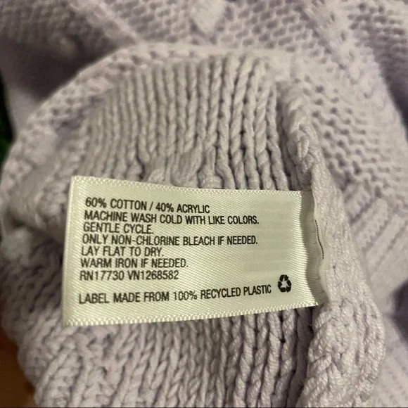 Sandy Liang x Target Lavender Collared Pullover Sweater - - Picture 5 of 6